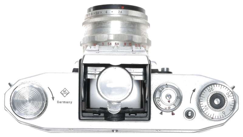 Praktica FX 2 camera Jena 2.8 f=50mm lens case excellent outfit