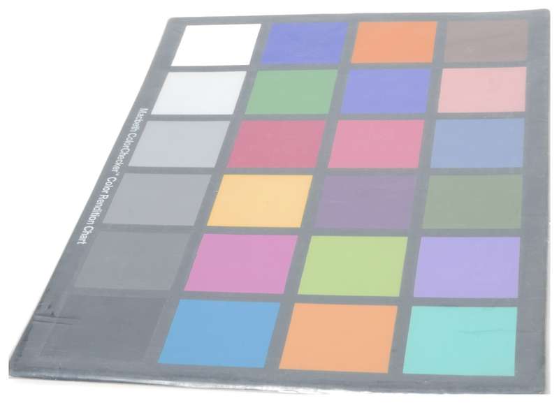 The Macbeth colorchecker rendition chart used rare - Macbeth