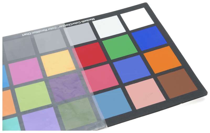 The Macbeth colorchecker rendition chart used rare - Macbeth