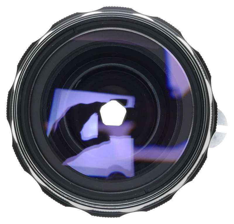 Nikkor-H Auto 1:3.5 f=28mm Vintage SLR film camera lens wide angle