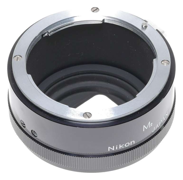 Nikon M2 adapter for SLR 35mm film camera or DSLR