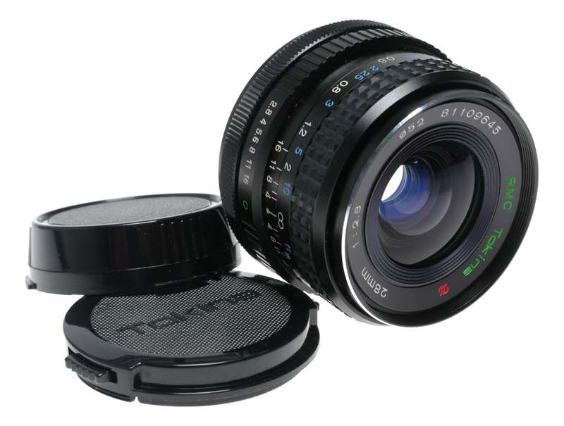 RMC Tokina 28mm 1:2.8 vintawg SLR film camera lens