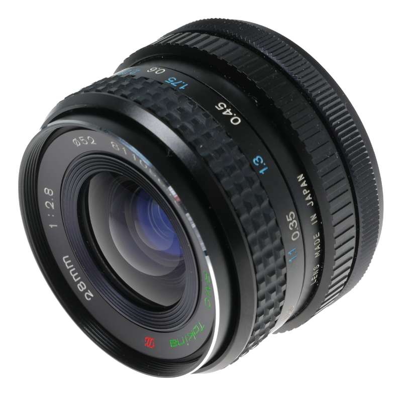 RMC Tokina 28mm 1:2.8 vintawg SLR film camera lens