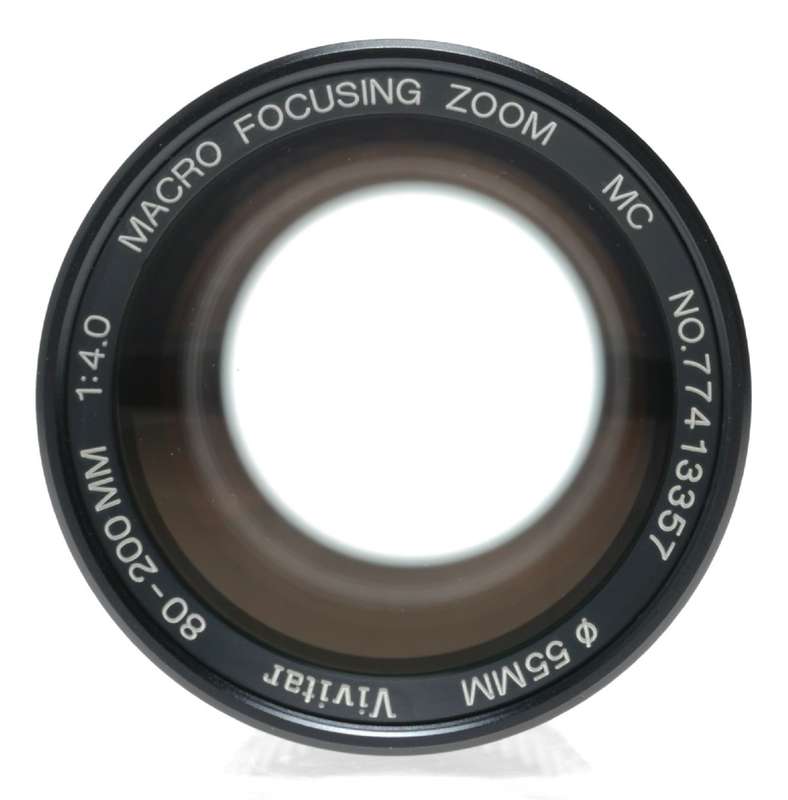 Vivitar 80-200mm 1:4 Macro Focussing Zoom MC SLR vintage lens