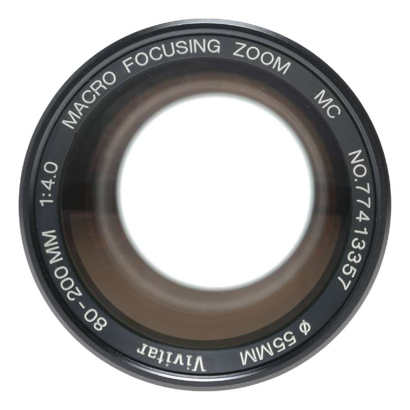 Vivitar 80-200mm 1:4 Macro Focussing Zoom MC SLR vintage lens