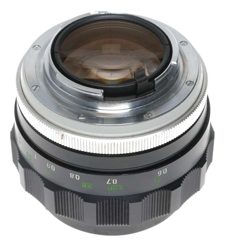 Minolta MC Rokkor-PF 1:1.2 f=58mm SLR camera lens fast glass