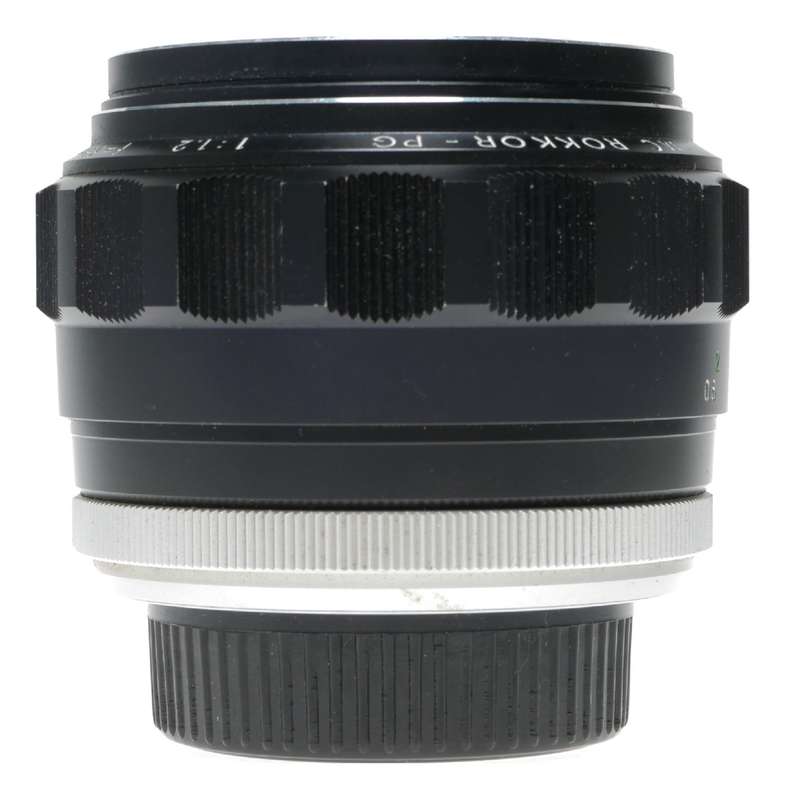 Minolta MC Rokkor-PF 1:1.2 f=58mm SLR camera lens fast glass