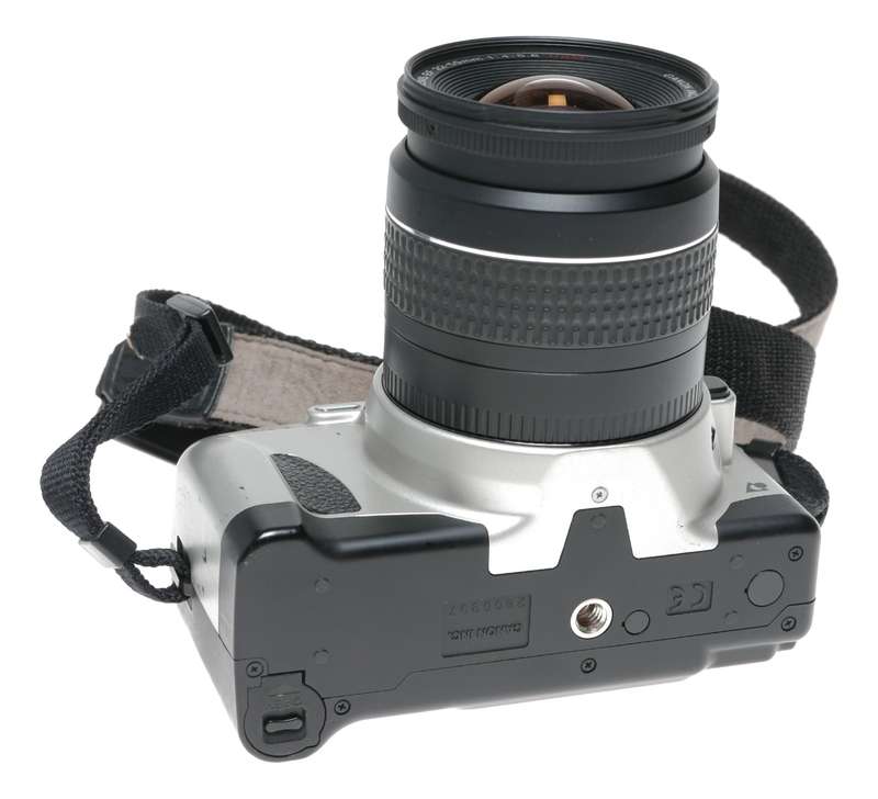 Canon EOS IX7 camera EF 22-55mm USM zoom lens 35mm film set