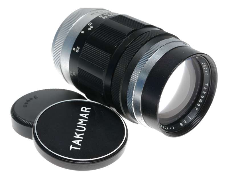 Pentax Takumar 1:3.5 f=135mm Screw mount vintage SLR lens Asahi