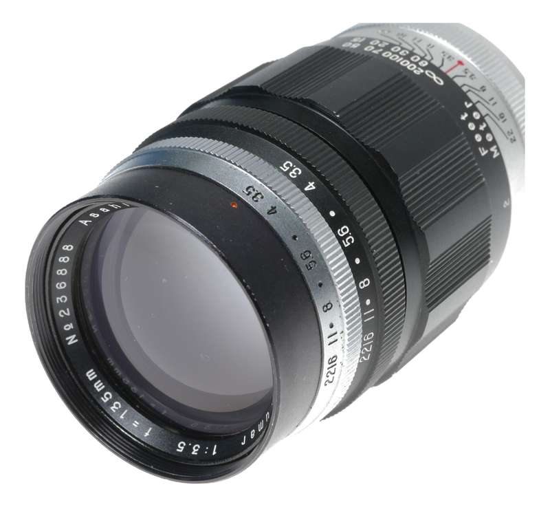 Pentax Takumar 1:3.5 f=135mm Screw mount vintage SLR lens Asahi