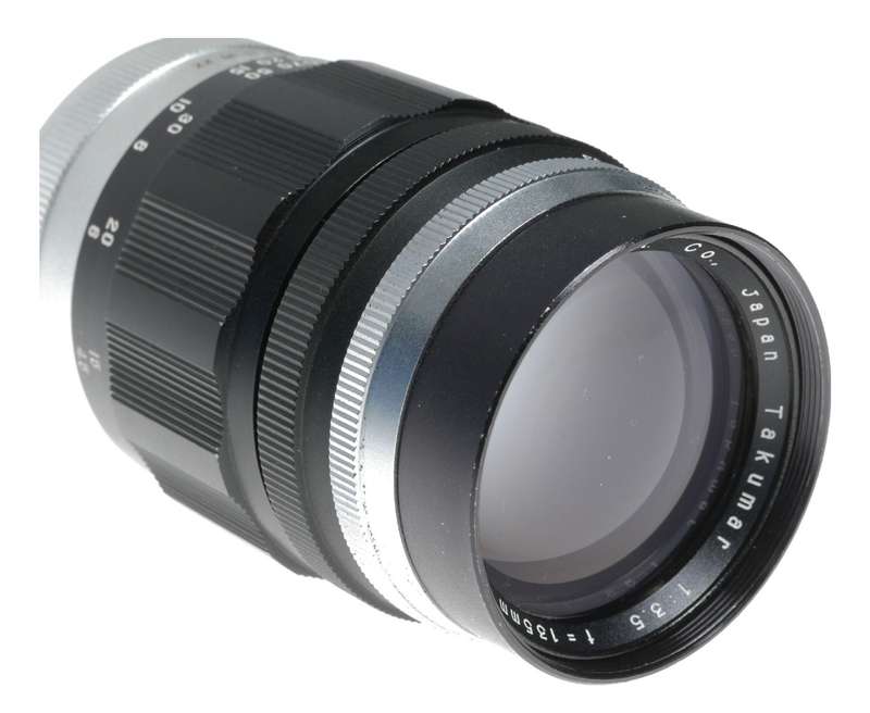 Pentax Takumar 1:3.5 f=135mm Screw mount vintage SLR lens Asahi