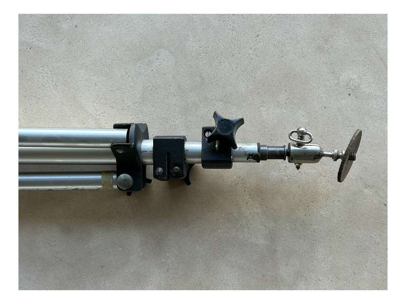 Manfrotto light stand tripod type with locking head used