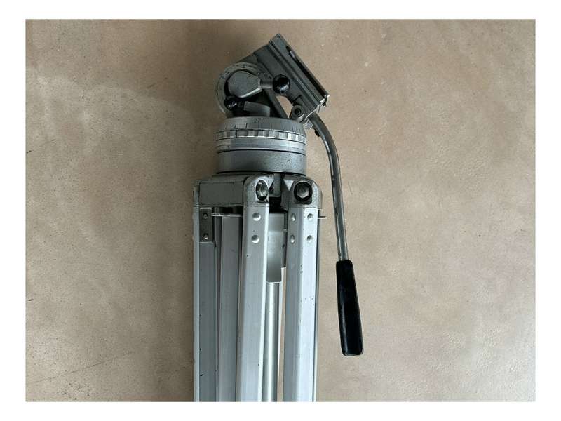 Bolex Aluminium used period tripod for H16 Reflex cameras