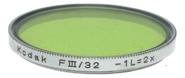 Kodak Retina Camera 32mm Thread Mount Filters F1 F3 F6 Green Red 0L