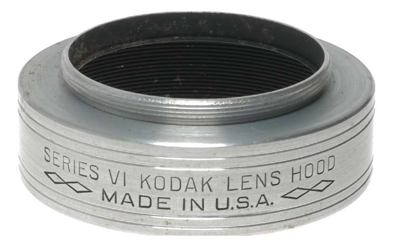 Kodak Series 6 Camera Lens Aluminium Thread Mount Shade Hood in Box