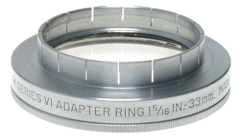 Kodak 33mm Push On Retina Camera Lens Adapter Ring Kodachrome Haze Filter