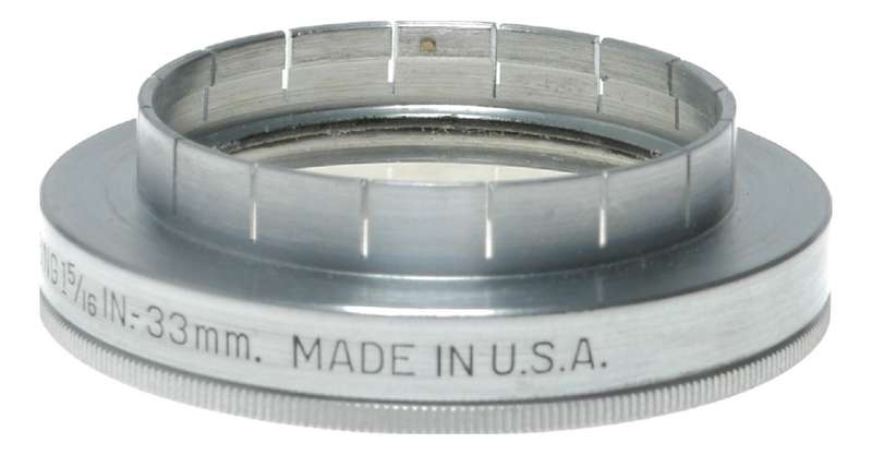 Kodak 33mm Push On Retina Camera Lens Adapter Ring Kodachrome Haze Filter