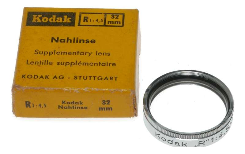 Kodak Retina Camera 32mm Thread Mount Colour Filters Close-Up Lenses
