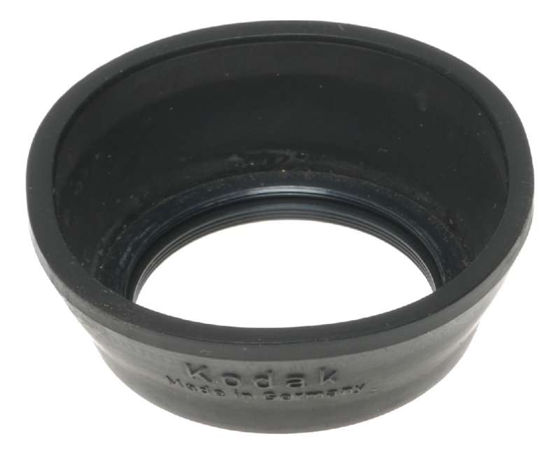 Kodak Flexible Rubber Thread Mount Lens Shade Hood in Original Box