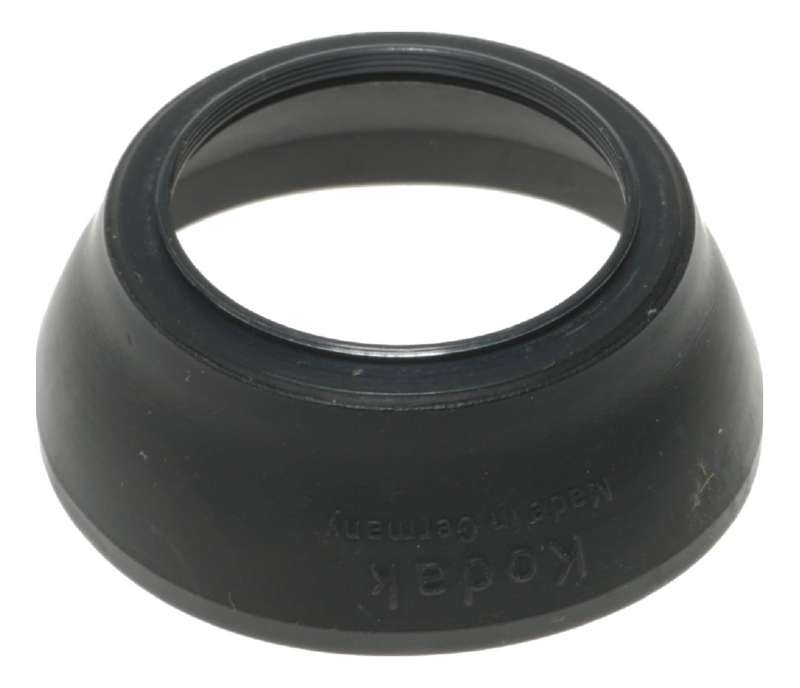Kodak Flexible Rubber Thread Mount Lens Shade Hood in Original Box