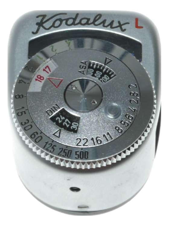Kodak Kodalux L Shoe Mount Camera Lightmeter Later Model in Case