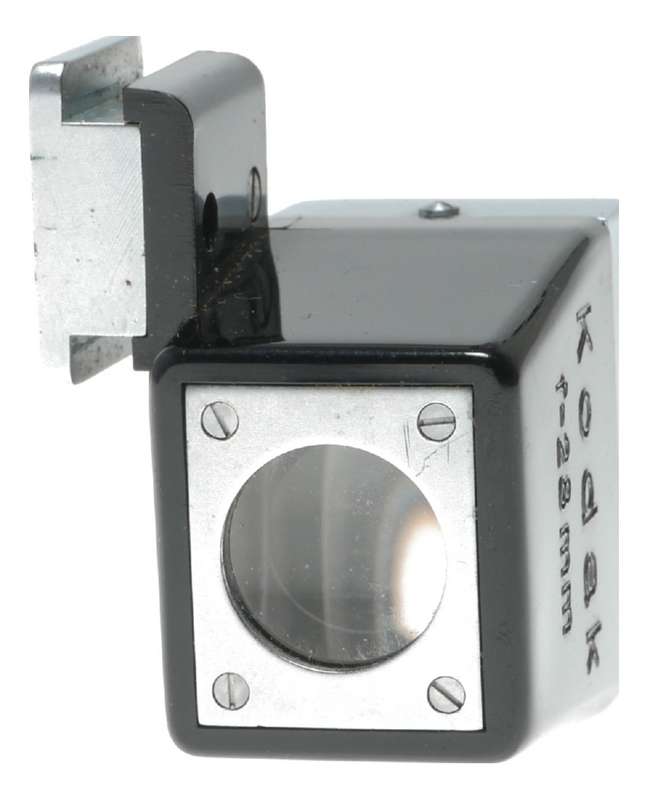 Kodak Retina f=28mm Auxiliary Camera Viewfinder Shoe Mount in Keeper
