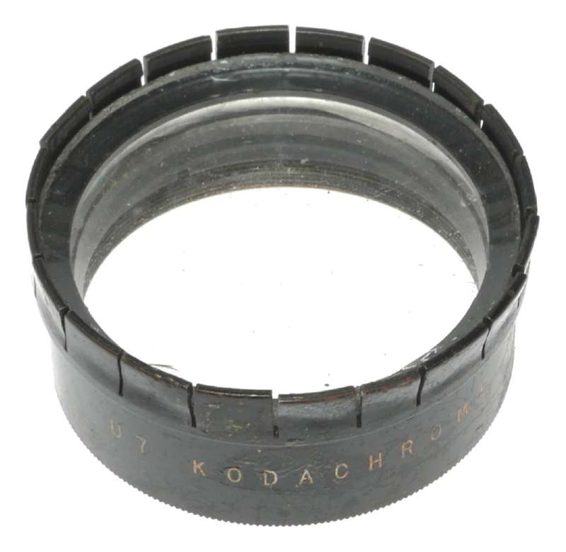 Kodak Kodachrome Photoflood Clip On U7 Filter in Keeper