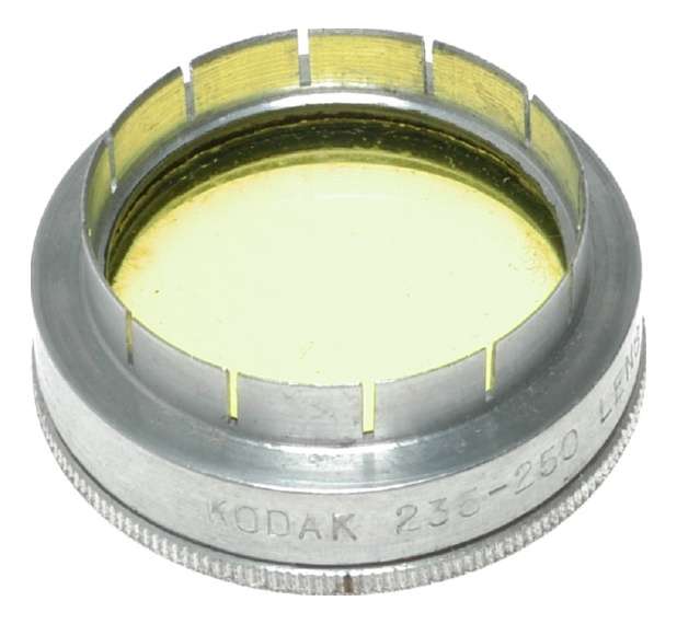 Kodak Series 5 Filters No.1A Green Yellow Push on Lens Attachment 235-250
