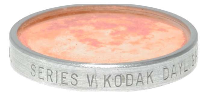 Kodak Series V Daylight Filter Blue Photoflood VI Portra Filter Adapter Ring