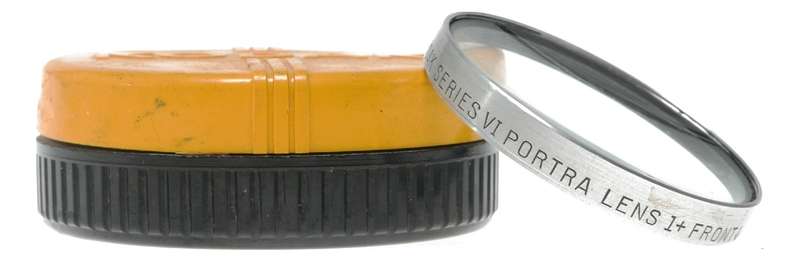 Kodak Series V Daylight Filter Blue Photoflood VI Portra Filter Adapter Ring
