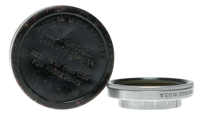 Kodak Series V Daylight Filter Blue Photoflood VI Portra Filter Adapter Ring