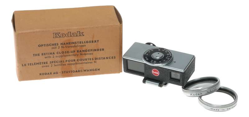 Kodak Retina Close Up Range Finder R1:2 1:3 Supplementary N1 N2 Lenses