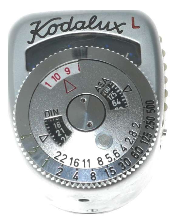 Kodak Kodalux L Auxiliary Camera Lightmeter Later Model in Case