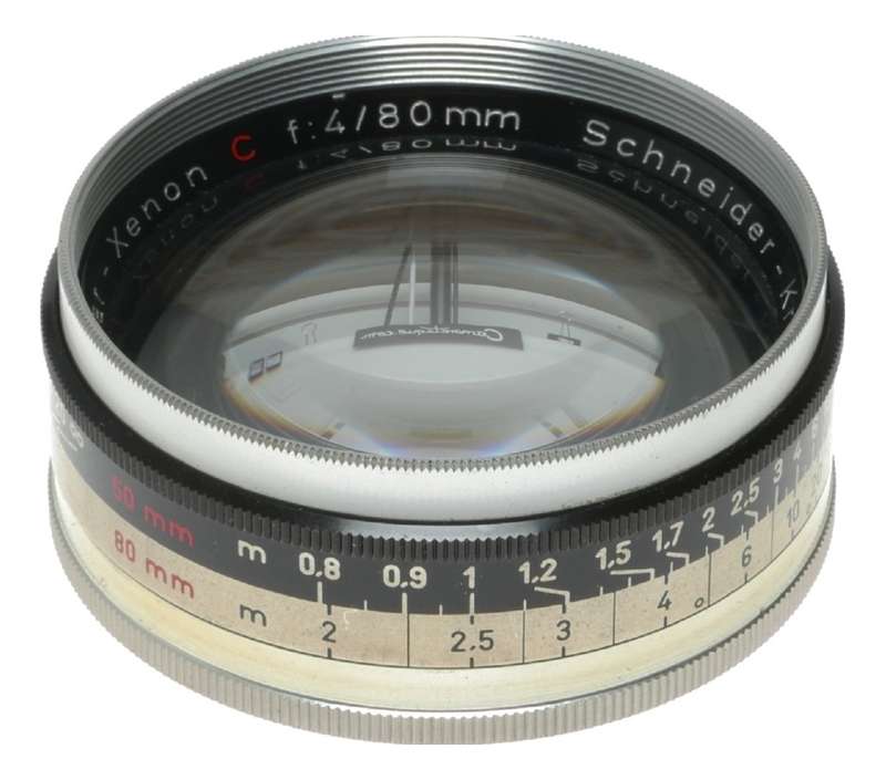 Kodak Retina Schneider Longar-Xenon f:4/80mm Lens Shade Hood T1/60 Close Up