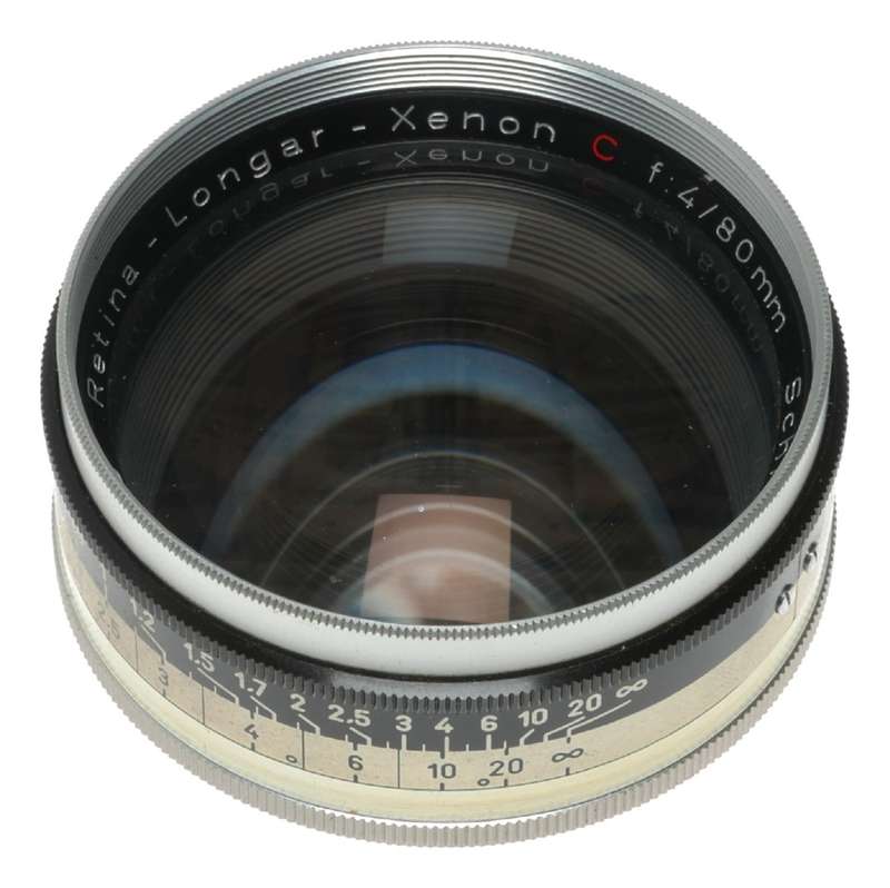 Kodak Retina Schneider Longar-Xenon f:4/80mm Lens Shade Hood T1/60 Close Up