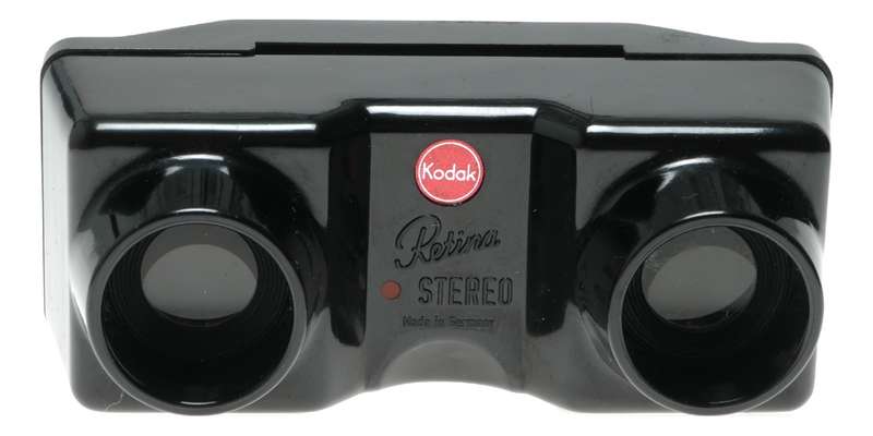 Kodak Retina Rangefinder Camera Stereo Viewer with Attachment in Box