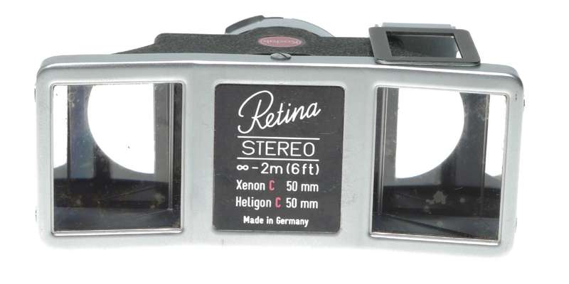 Kodak Retina Rangefinder Camera Stereo Viewer with Attachment in Box