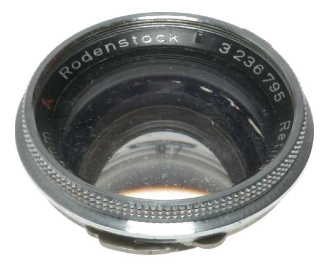 Kodak Retina Heligon C f2/50mm Series VI Wratten K2 Filter Adapter Portra Lens