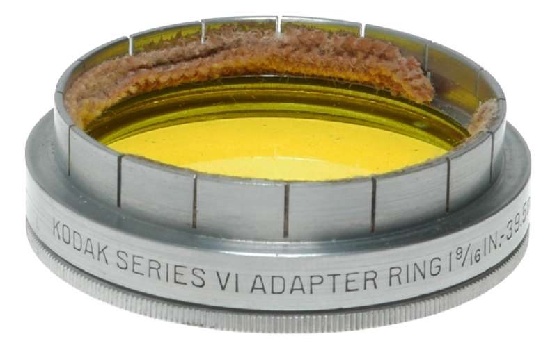 Kodak Retina Heligon C f2/50mm Series VI Wratten K2 Filter Adapter Portra Lens