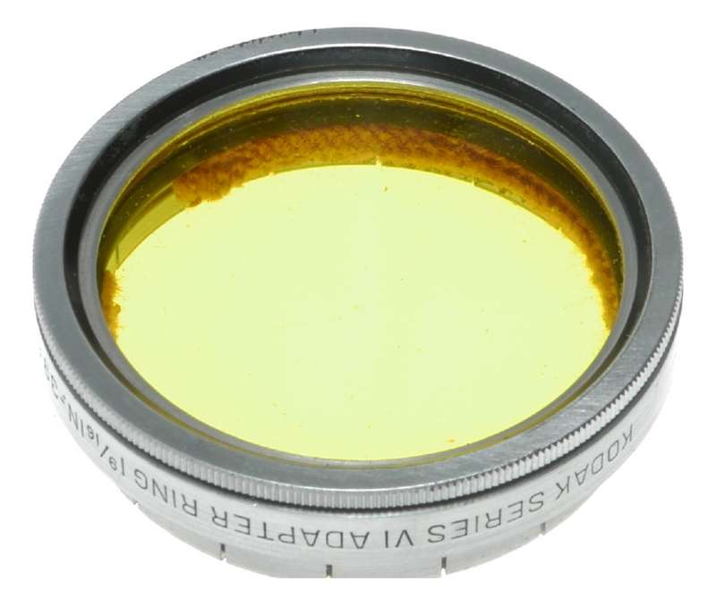 Kodak Retina Heligon C f2/50mm Series VI Wratten K2 Filter Adapter Portra Lens