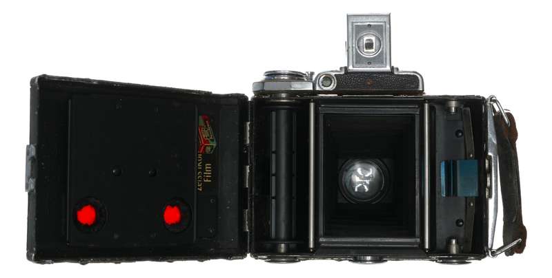 Zeiss Super Ikonta 531 Folding Roll Film Camera Novar 1:3.5 f=7.5cm