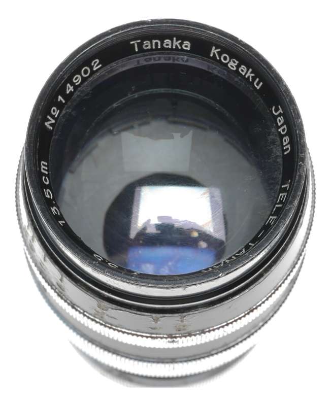 T.O.C. Tele-Tanar 135mm 1:3.5 M39 RF Coupled Camera Lens