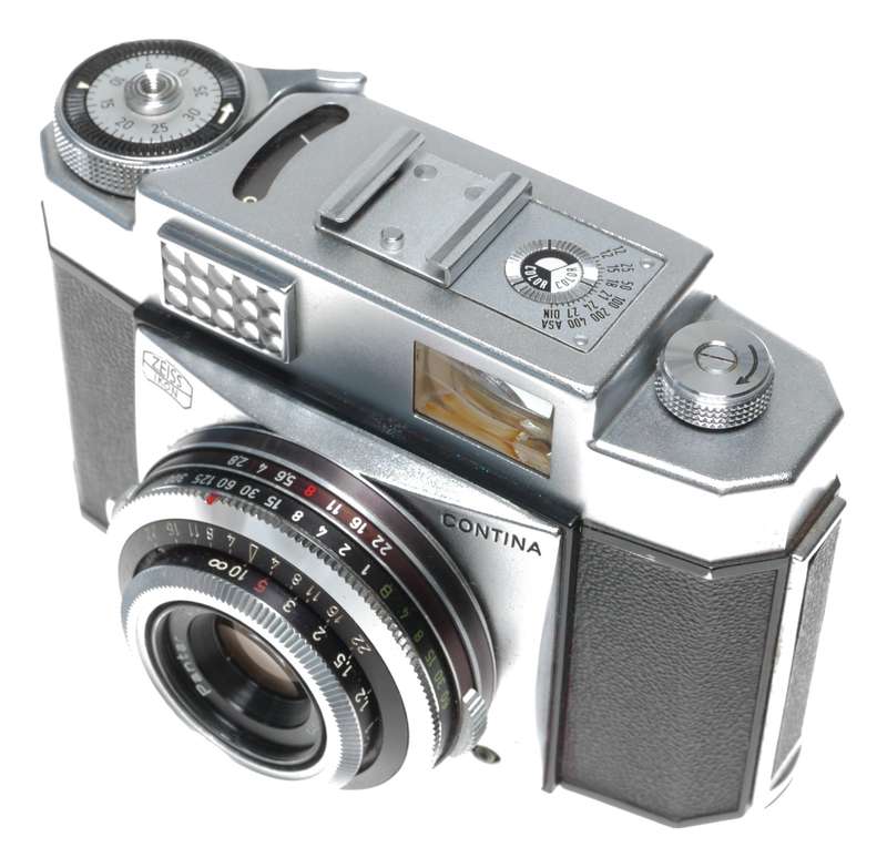 Zeiss Ikon Contina 35mm Film Camera Panthar 1:2.8 f=45mm Free Shipping