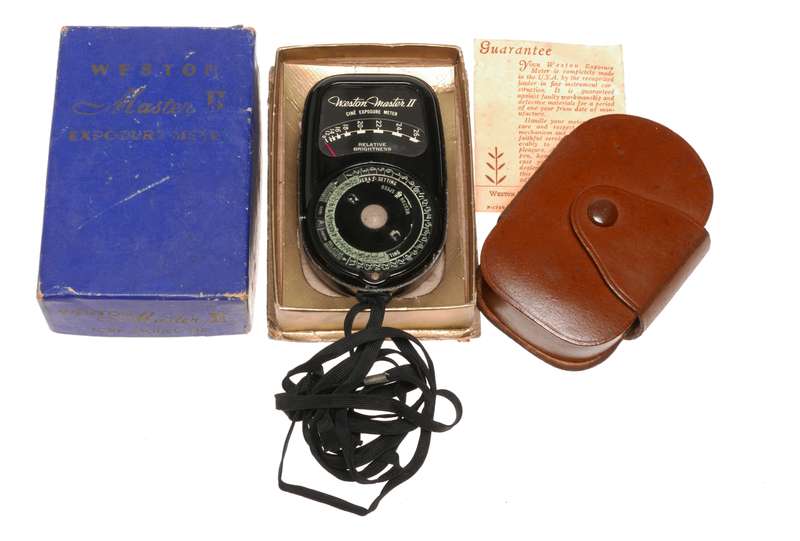 Weston Master II Cine 736 Light Exposure Meter Original Box Keeper