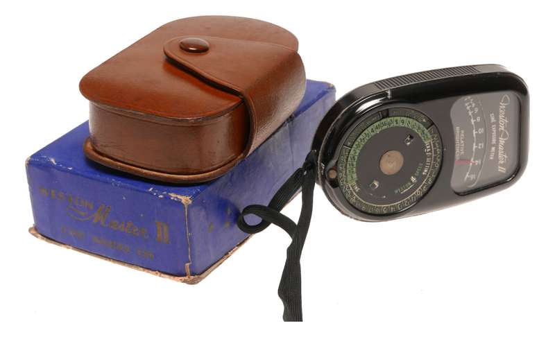 Weston Master II Cine 736 Light Exposure Meter Original Box Keeper