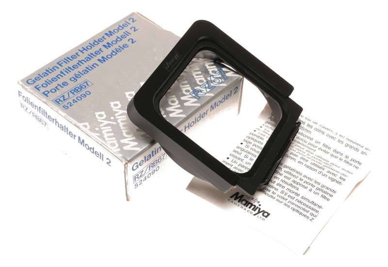 Mamiya RB67 Medium Format Lens Hood Gelatine Filter Holder Nr.2