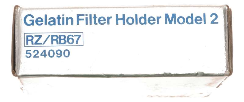 Mamiya RB67 Medium Format Lens Hood Gelatine Filter Holder Nr.2