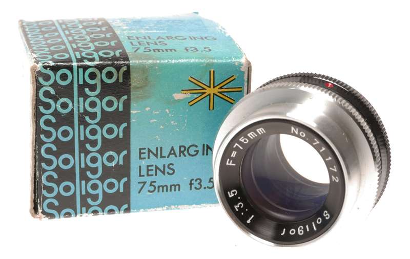 Soligor Vivitar Enlarging Lenses 3.5/75mm Meopta Belar 4.5/75 Free Shipping