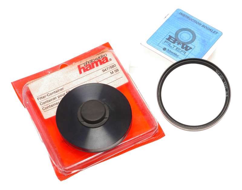 Schneider Kreuznach B+W 58ES TOP-POL Filter Hama M58 Holder