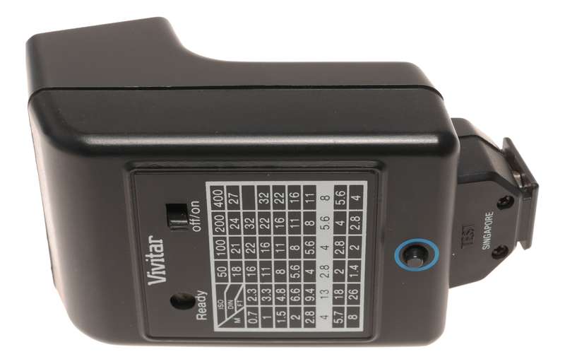 Vivitar 16A Electronic Hot Shoe Film Camera Flash in Box Free Shipping